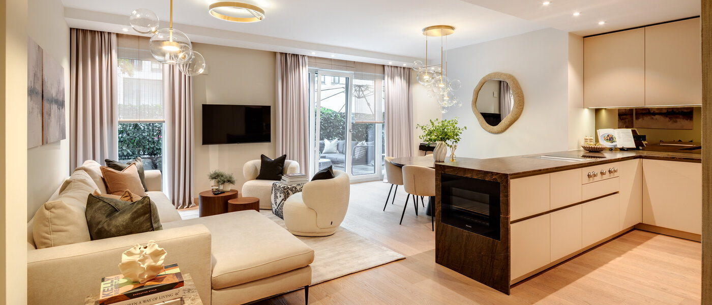 apartamento München Maxvorstadt - Museumsviertel 01 zona de día  14574