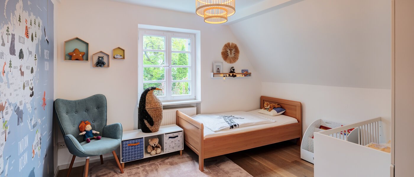 casa unifamiliar München Obermenzing 01 cuarto infantil 14582