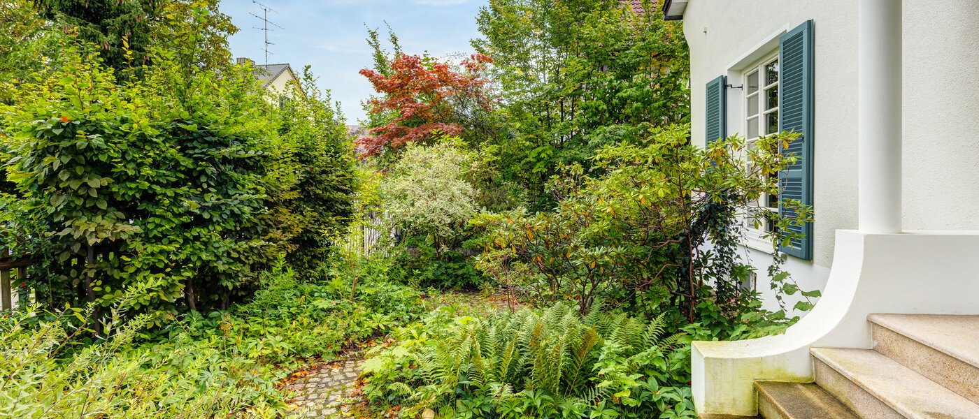 casa unifamiliar München Obermenzing 05 jardín 14582