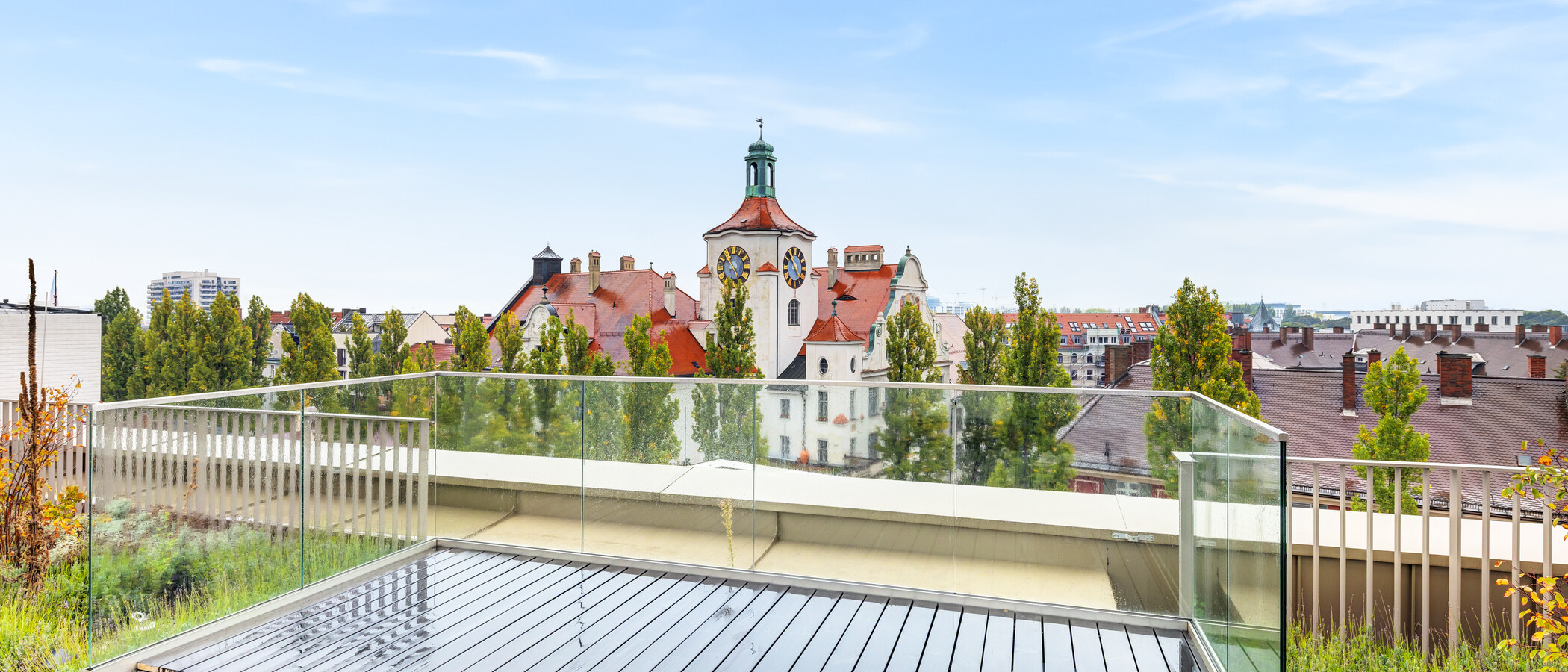 apartamento München Au 05 patio común 14601