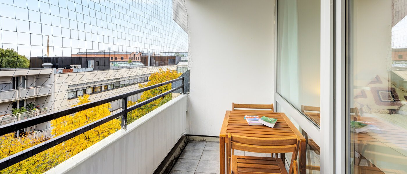 apartamento München Berg am Laim 01 balcón 14607