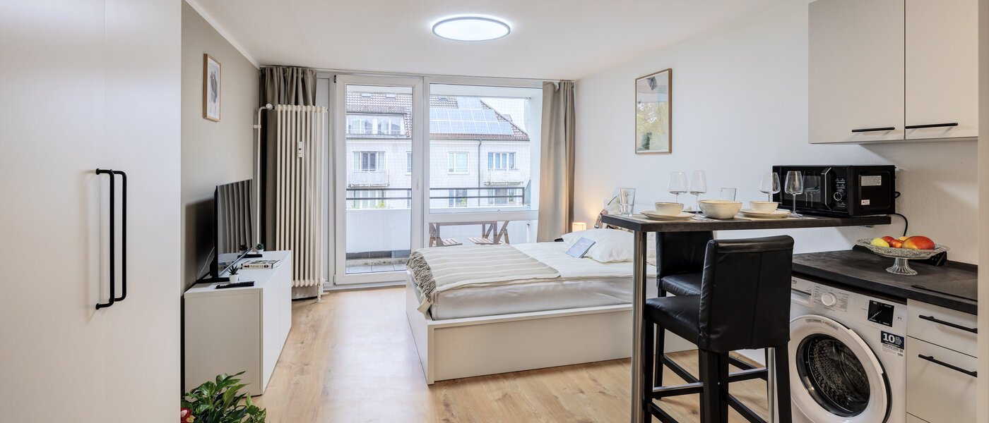 apartamento München Berg am Laim 03 zona de día  14607