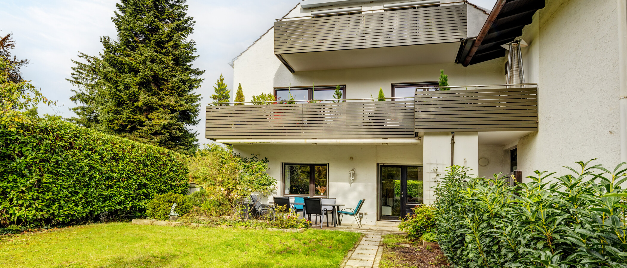piso con jardín München Hadern 02 jardín 14610