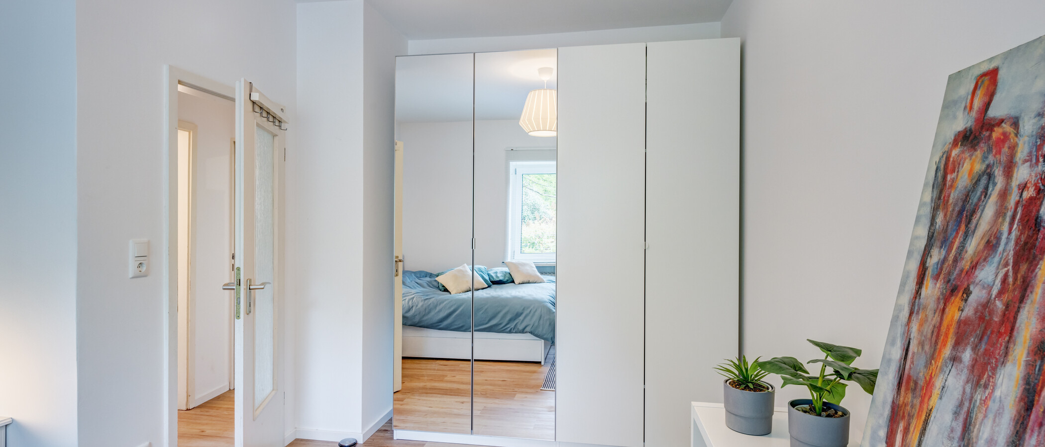 piso con jardín München Hadern 03 dormitorio 14610