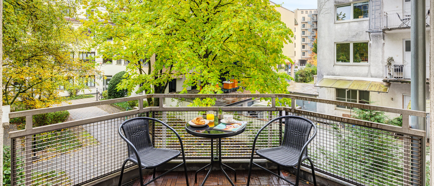 apartamento München Maxvorstadt - Westen 01 balcón 14611