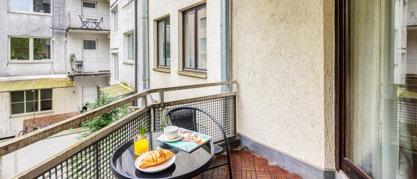 apartamento München Maxvorstadt - Westen 02 balcón 14611