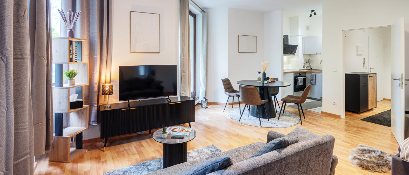 apartamento München Maxvorstadt - Westen 01 zona de día  14611