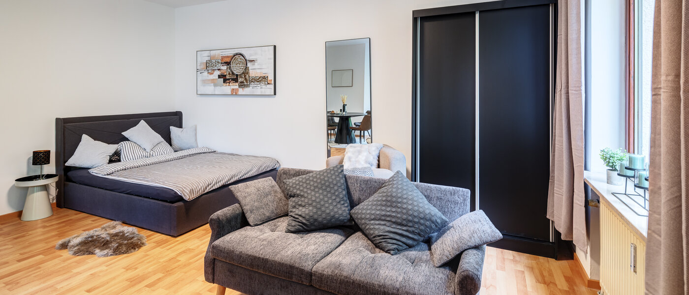 apartamento München Maxvorstadt - Westen 03 zona de día  14611