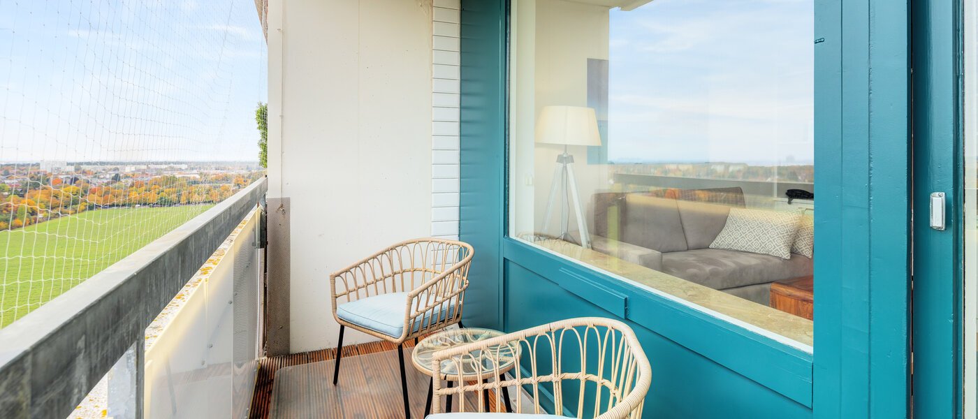 apartamento München Parkstadt Solln 02 balcón 14617