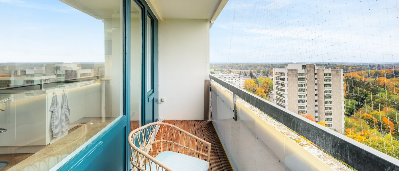 apartamento München Parkstadt Solln 03 balcón 14617