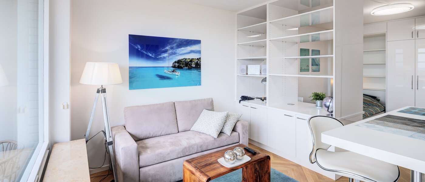 apartamento München Parkstadt Solln 02 zona de día  14617