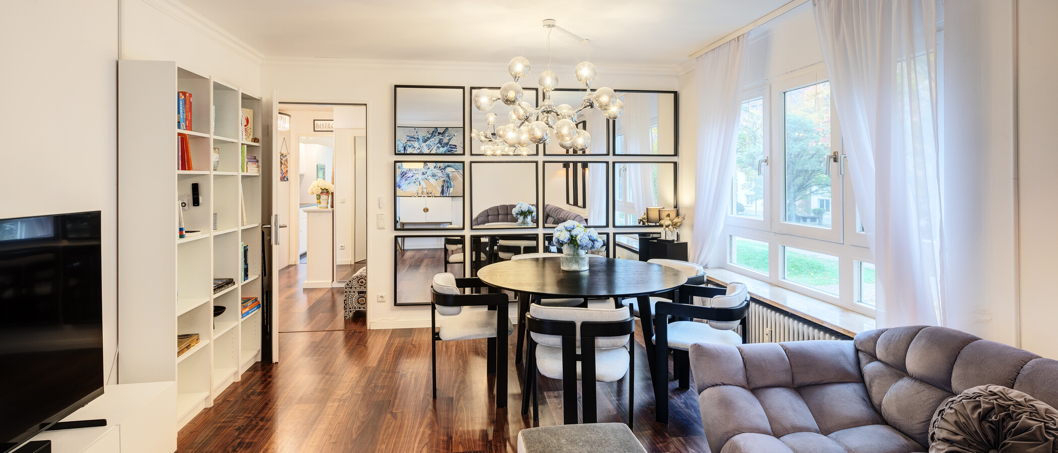 apartamento München Zamdorf 03 zona de día  14627