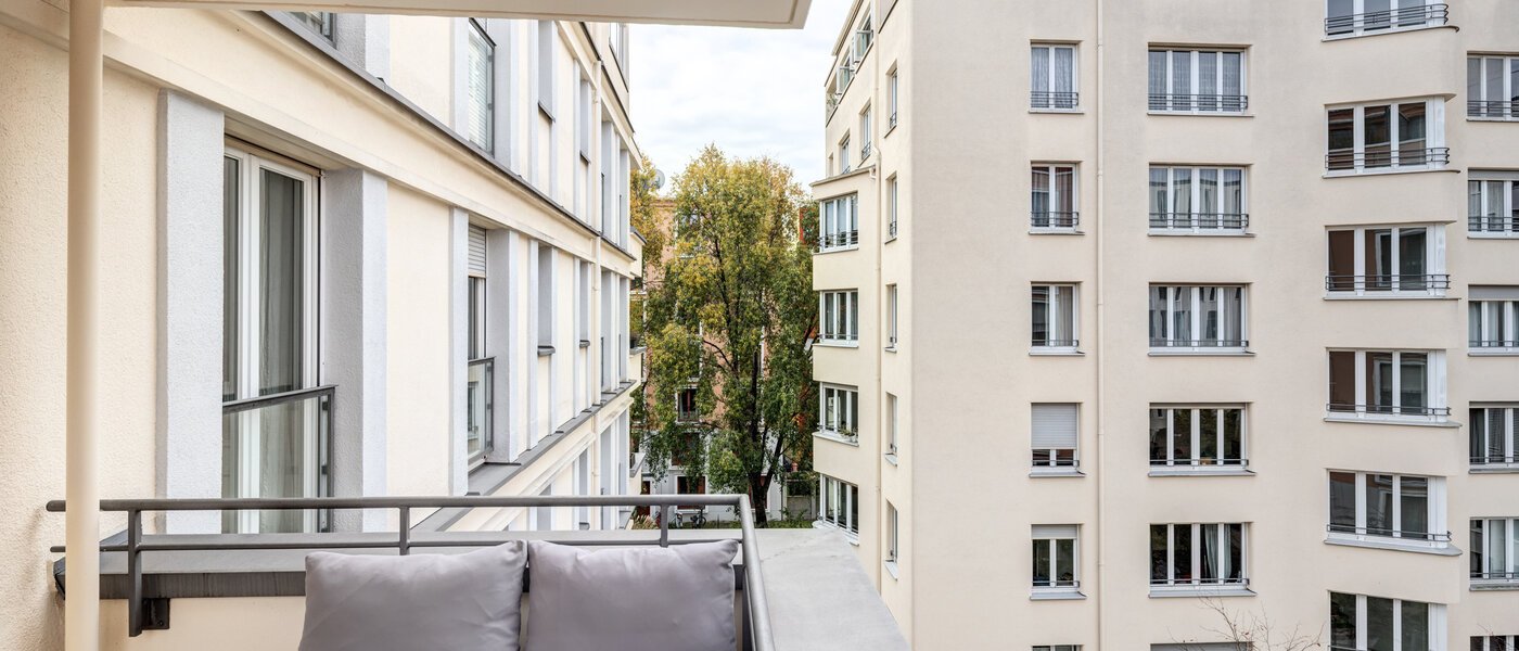 apartamento München Schwanthalerhöhe 03 balcón 14628
