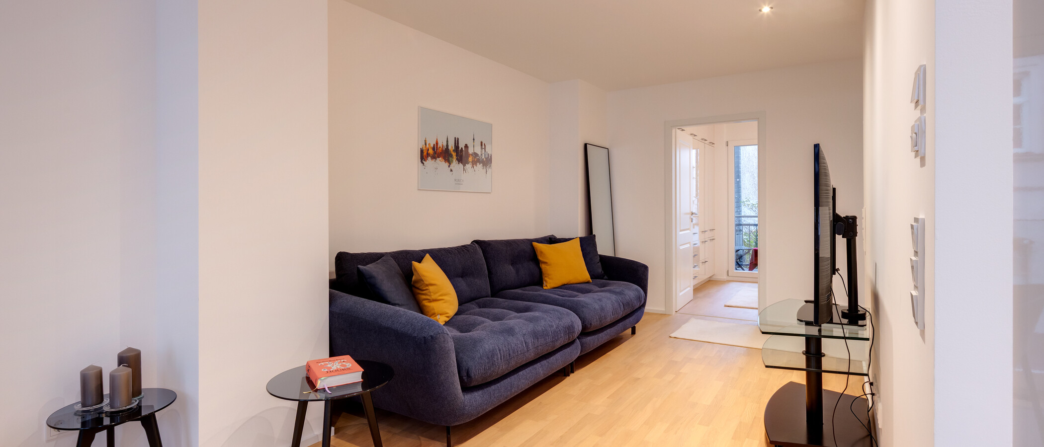 apartamento München Maxvorstadt 02 zona de día  14633