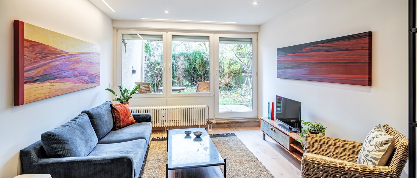 apartamento München Thalkirchen 04 zona de día  14636