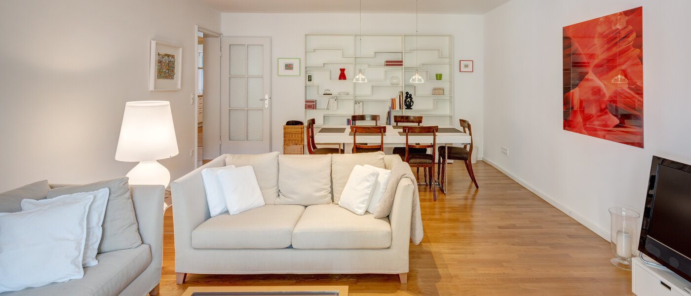 apartamento München Schwabing-West 01 sala de estar 14646