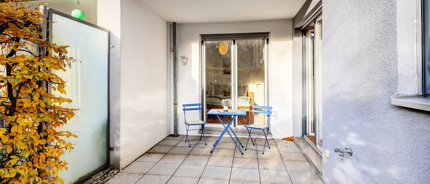 apartamento München Parkstadt Schwabing 01 terraza 14647