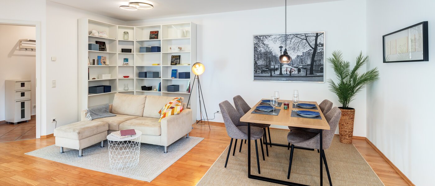 apartamento München Parkstadt Schwabing 02 zona de día  14647