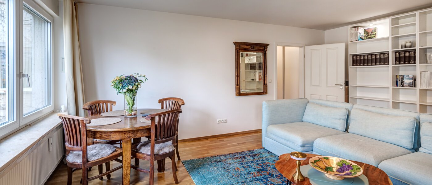 apartamento München Nymphenburg 01 sala de estar 14655