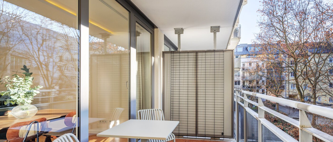 apartamento München Maxvorstadt 01 balcón 14663