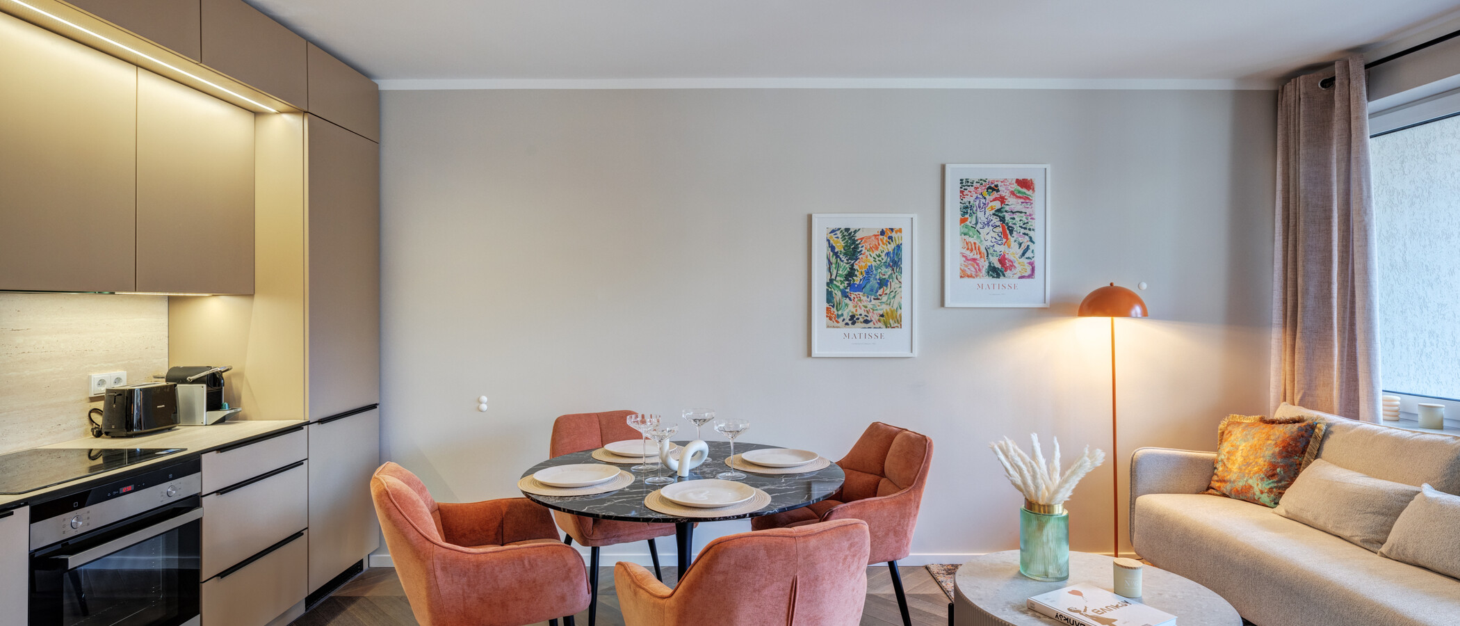 apartamento München Nymphenburg 01 zona de día  14667
