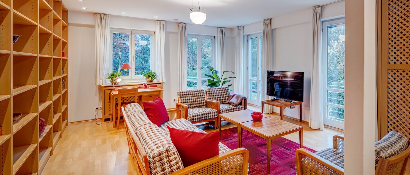 apartamento München Fasangarten 01 zona de día  14668