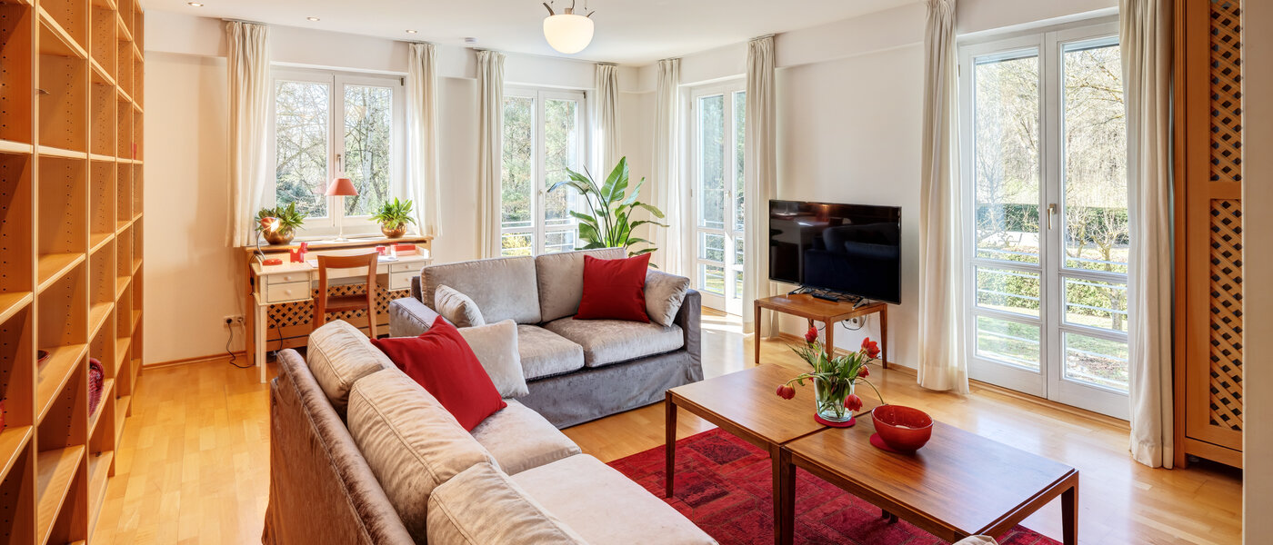 apartamento München Fasangarten 01 zona de día  14668