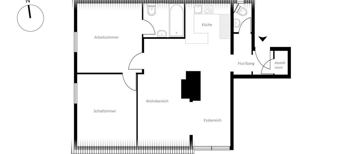 apartamento München Solln 01 plano 14670