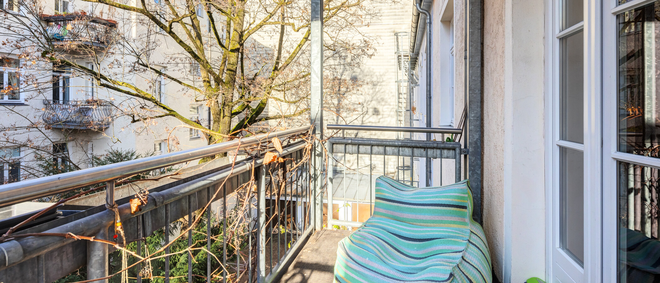 apartamento München Ludwigsvorstadt 01 balcón 14674