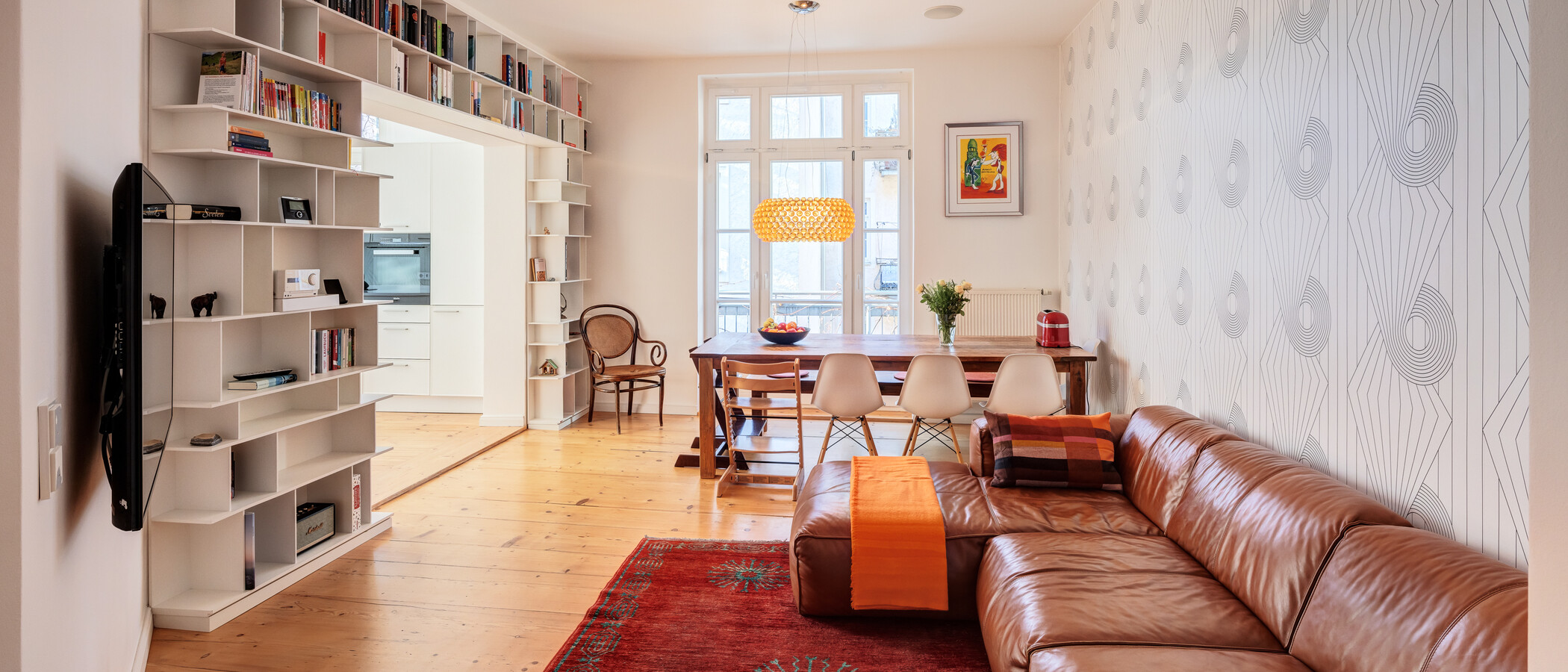 apartamento München Ludwigsvorstadt 01 sala de estar 14674
