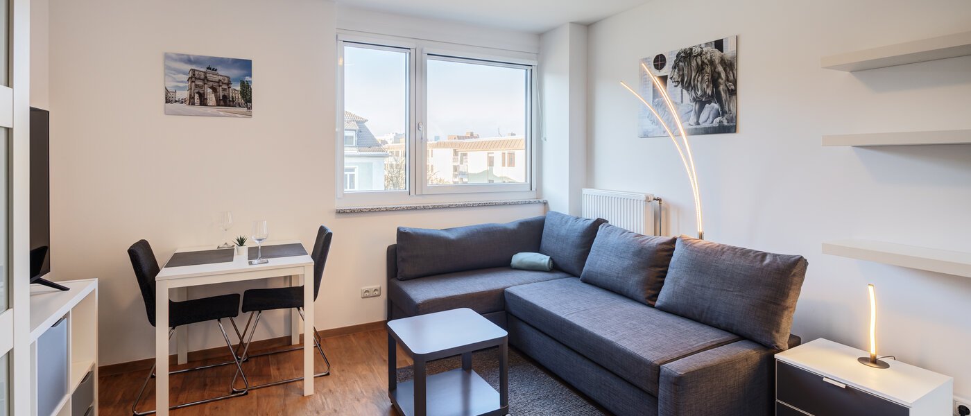 apartamento München Schwabing-West 01 zona de día  14686