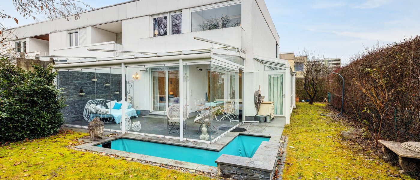 chalet adosado en esquina Unterhaching 02 jardín 14690