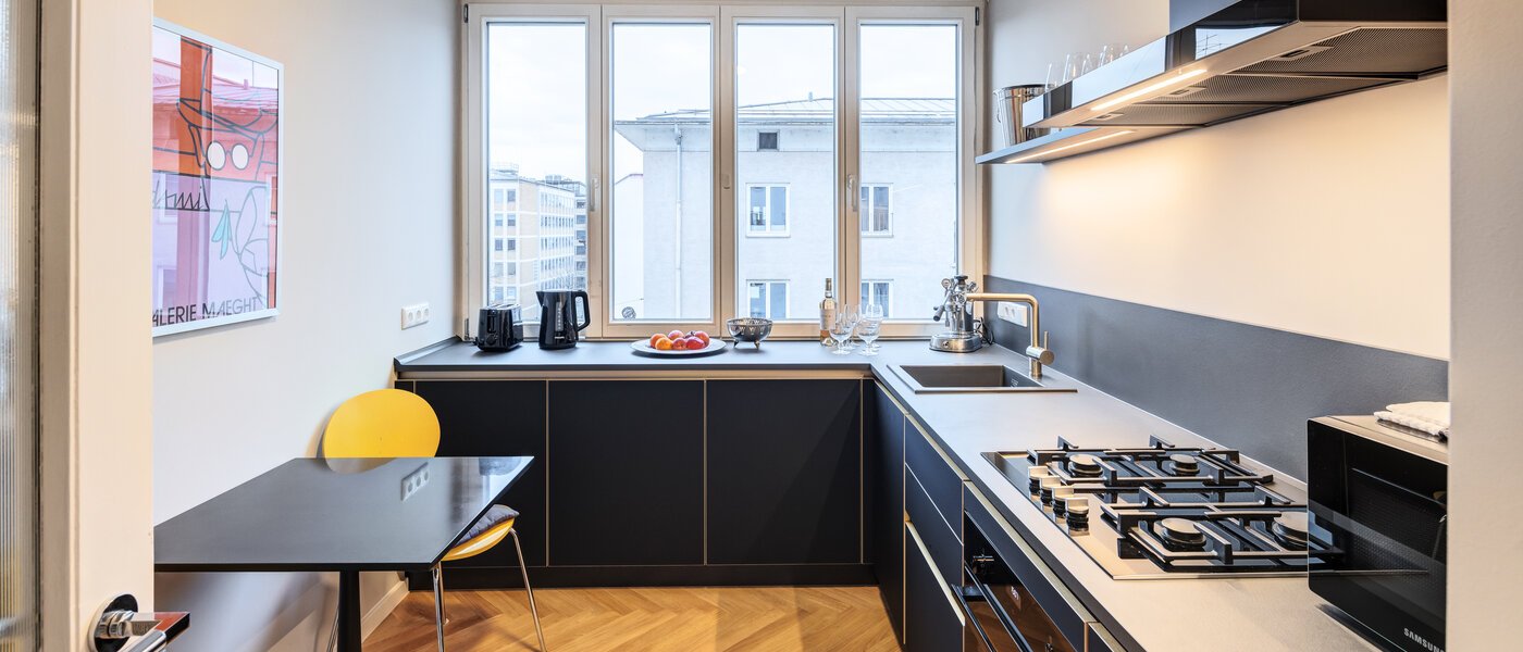 apartamento München Maxvorstadt - Universitätsviertel 01 cocina 14693