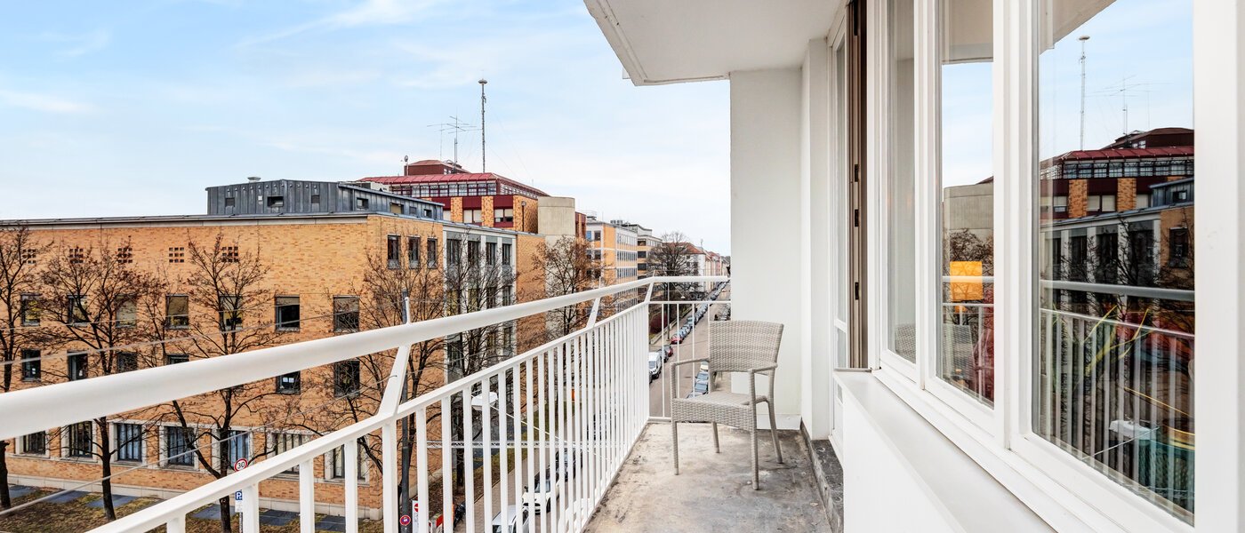 apartamento München Maxvorstadt - Universitätsviertel 01 balcón 14693