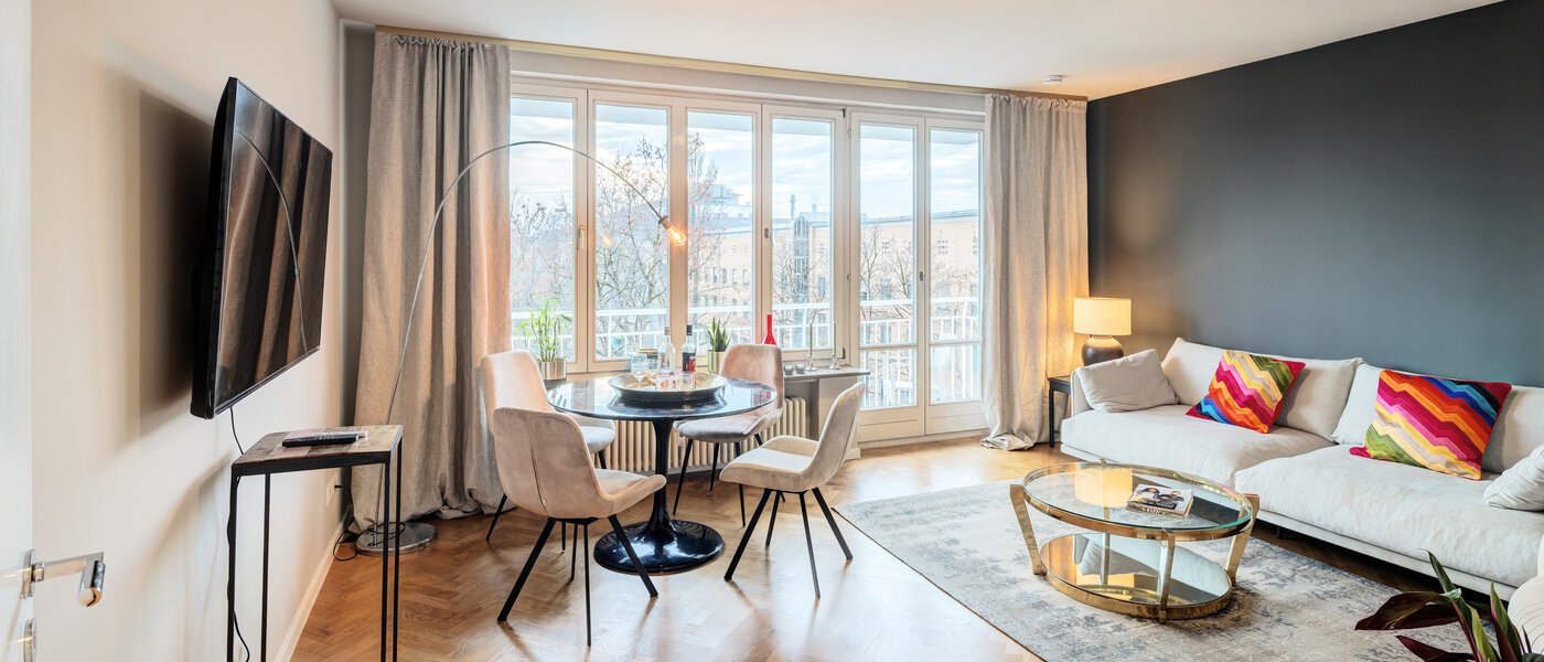 apartamento München Maxvorstadt - Universitätsviertel 02 zona de día  14693