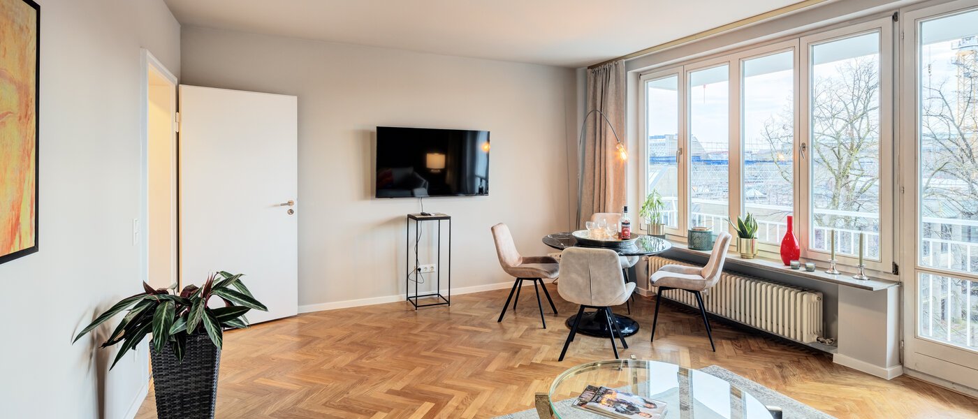 apartamento München Maxvorstadt - Universitätsviertel 03 zona de día  14693