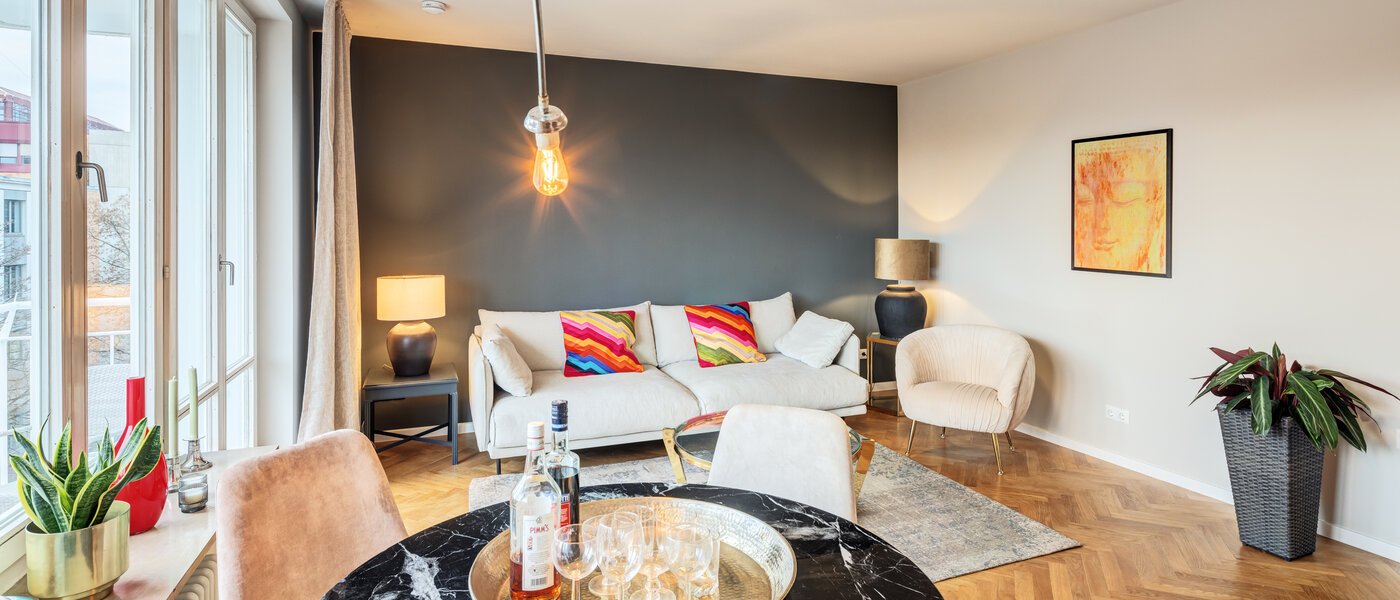 apartamento München Maxvorstadt - Universitätsviertel 04 zona de día  14693