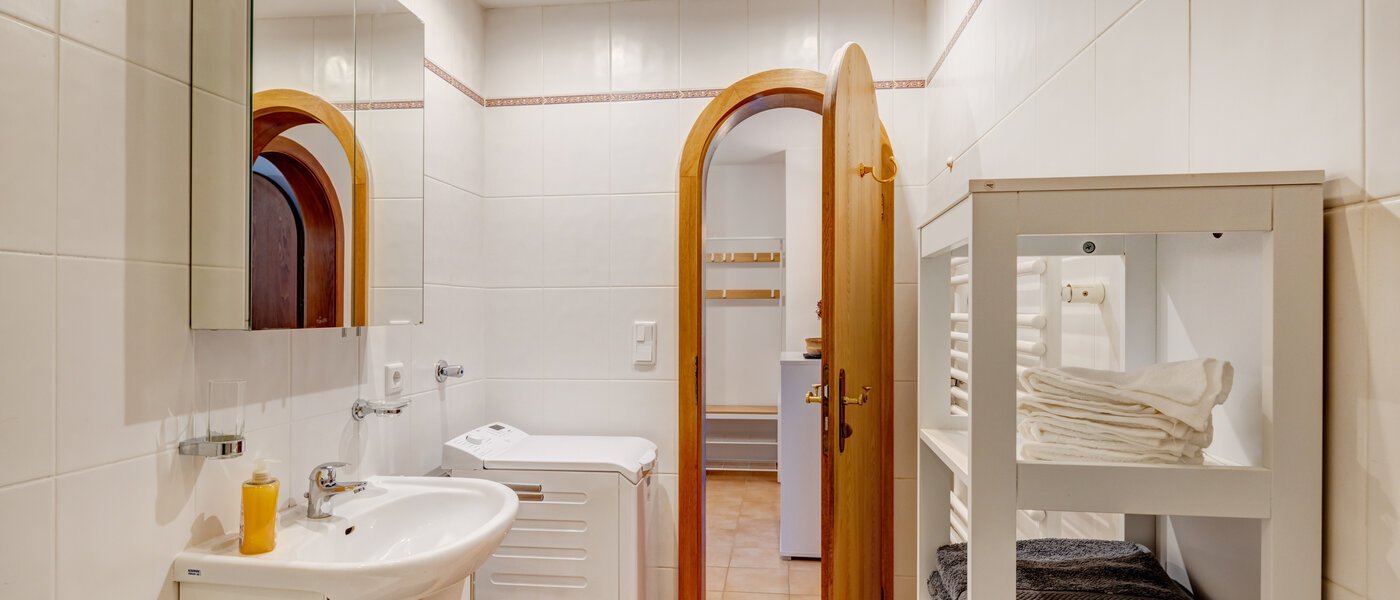 ático con terraza München Nymphenburg 02 baño 14694