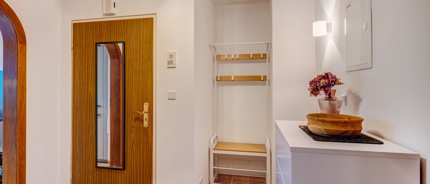 ático con terraza München Nymphenburg 02 pasillo 14694