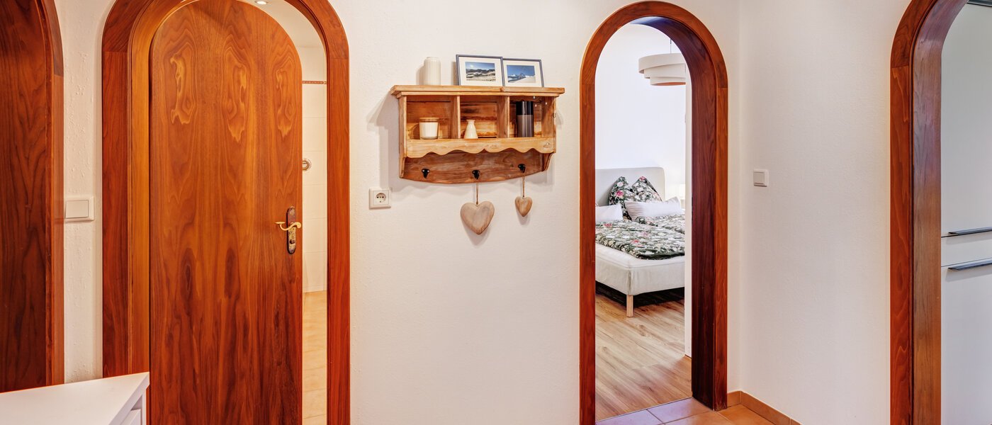 ático con terraza München Nymphenburg 04 pasillo 14694