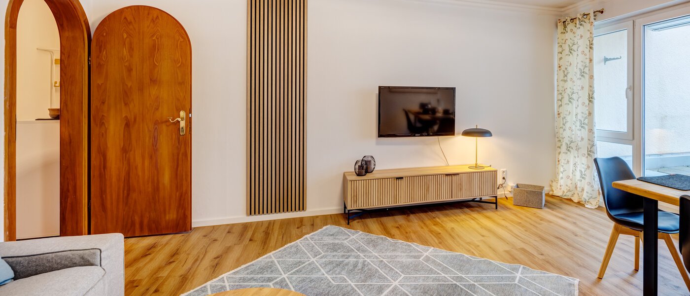 ático con terraza München Nymphenburg 04 sala de estar 14694