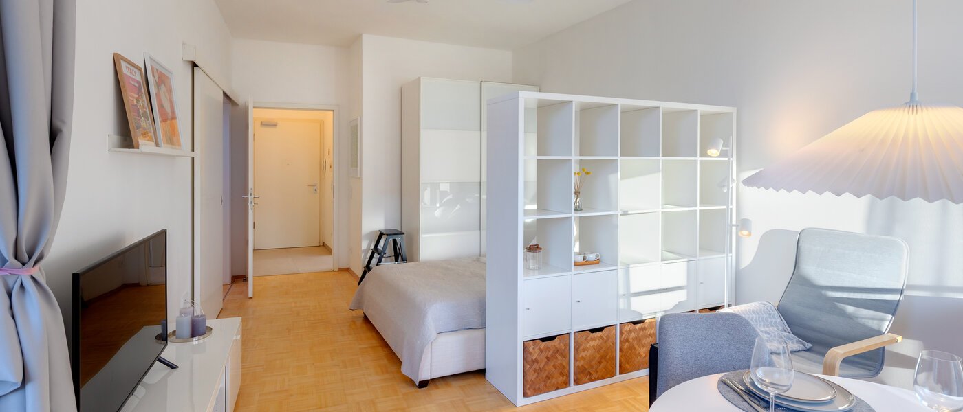 ático München Neuhausen 05 zona de día  14695