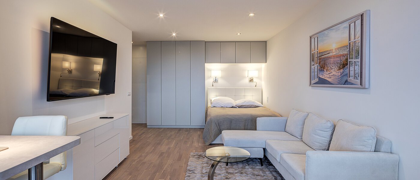 apartamento München Parkstadt Solln 03 zona de día  14696