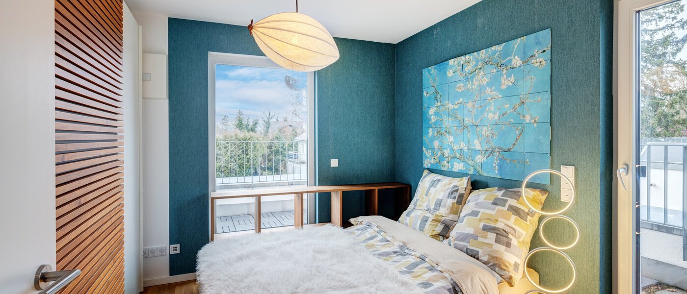 ático lujoso München Trudering 01 dormitorio 14707