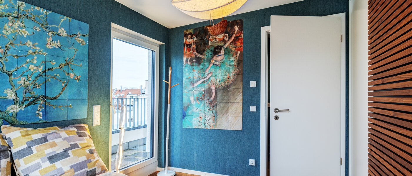 ático lujoso München Trudering 02 dormitorio 14707