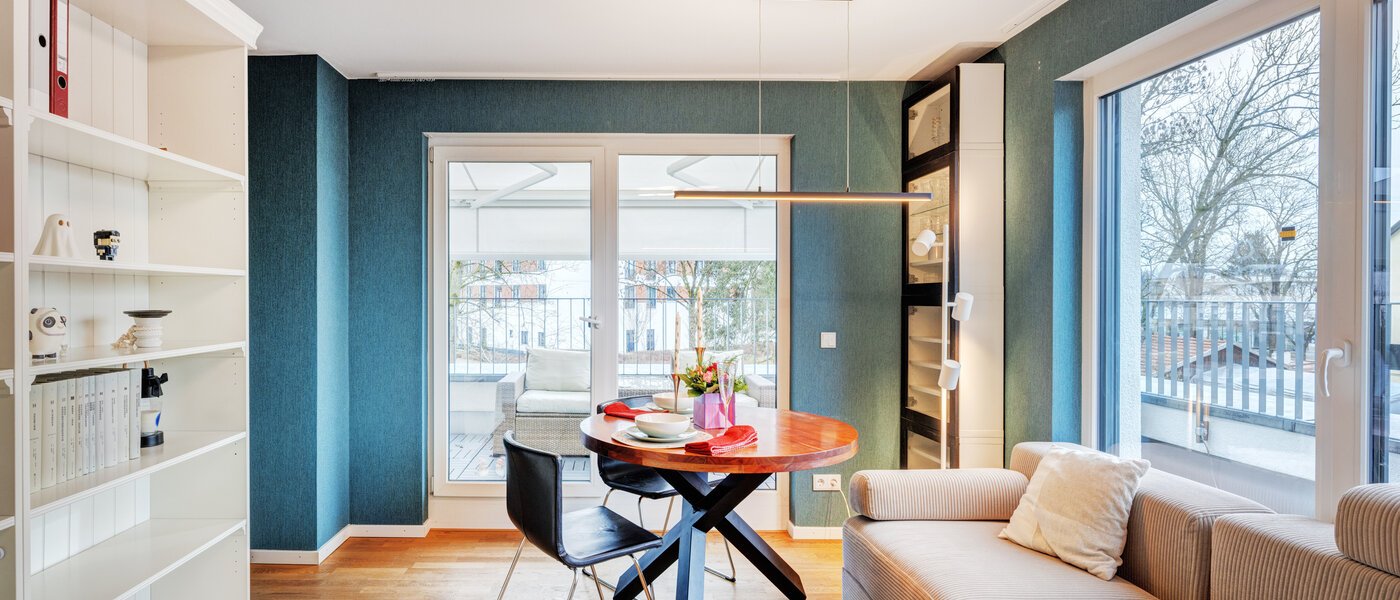 ático lujoso München Trudering 01 zona de día  14707