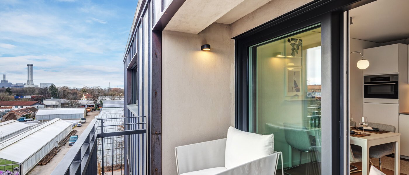 apartamento München Untergiesing 03 balcón 14708