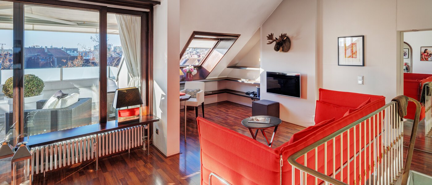 dúplex München Maxvorstadt 02 zona de día  14710