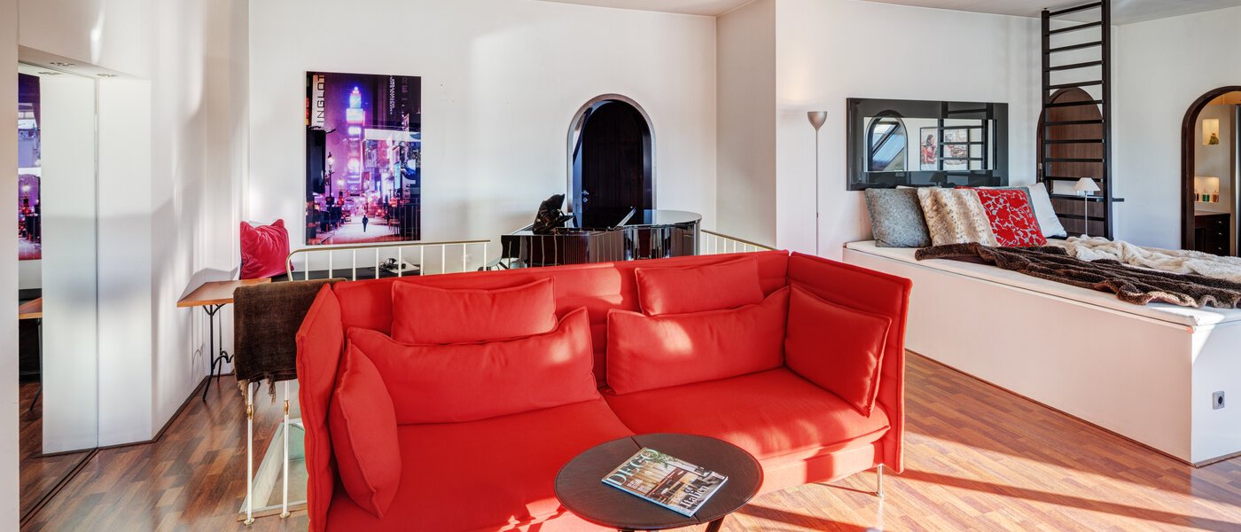 dúplex München Maxvorstadt 05 zona de día  14710