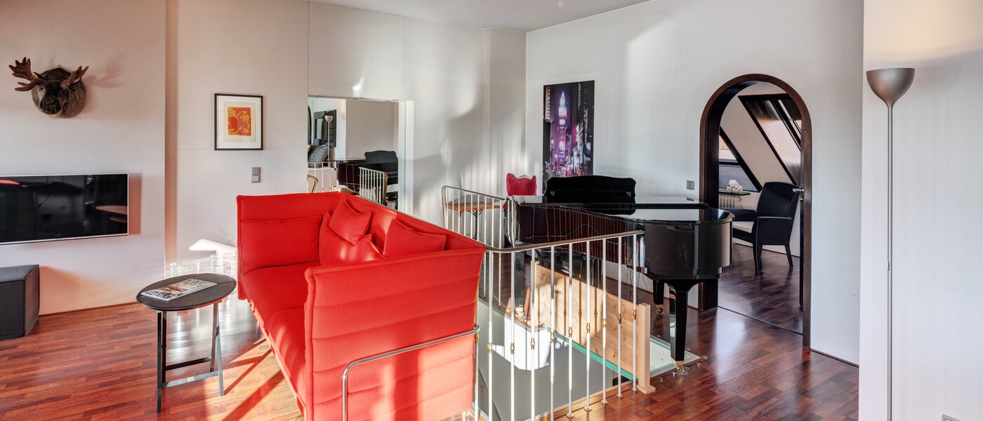 dúplex München Maxvorstadt 06 zona de día  14710